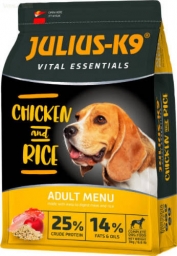 JULIUS K-9 Adult Vital Essentials (szárnyas, rizs) szárazeledel