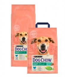 Purina DOG CHOW Light pulykával száraz kutyaeledel
