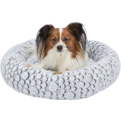 TRIXIE Mila Bed kerek, peremes fekhely (fehér/szürke)