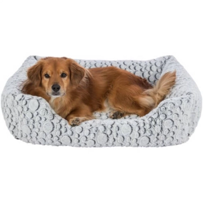 TRIXIE Mila Bed négyszögletes fekhely (fehér/szürke) kutyáknak