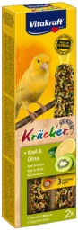 VITAKRAFT Kräcker Citrus és kiwi dupla rúd kanáriknak (60g)