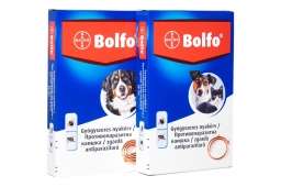 BOLFO Nyakörv külső élősködők ellen, macskák és kutyák részére