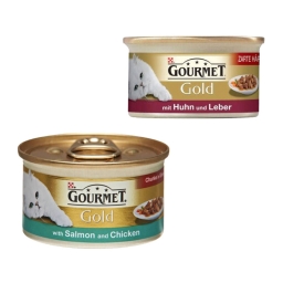 GOURMET GOLD húsvariáció falatok szószban macskáknak (85g)