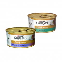 GOURMET GOLD Terrine nedves macskaeledel (85g)