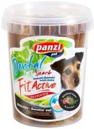 PANZI FitActive Dental Sticks jutalomfalat füstölt sonka, petrezselyem