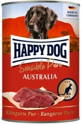 HAPPY DOG Pur AUSTRALIA (kenguru) konzerv (400g)