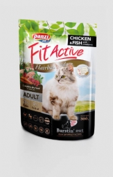 PANZI FitActive Cat Hairball Adult (baromfi, hal) szárazeledel (300g)