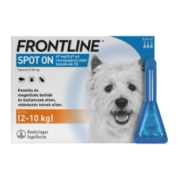 FRONTLINE Spot On kutyáknak (2-10 kg)