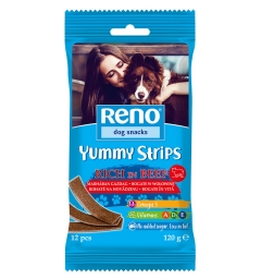 RENO YUMMY STRIPS jutalomfalat (120g)