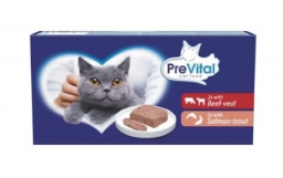 PreVital alutasakos macskaeledel válogatás (4x100g)
