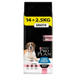 Pro Plan Large Robust Adult Optiderma lazacban gazdag száraz kutyaeledel 16,5 kg