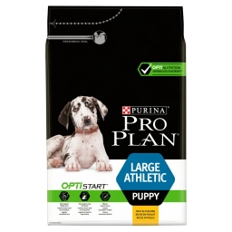Pro Plan Large Athletic Puppy Optistart csirkében gazdag száraz kutyaeledel 3 kg