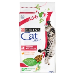 Cat Chow Urinary Tract Health csirkében gazdag száraz állateledel felnőtt macskáknak 1,5 kg