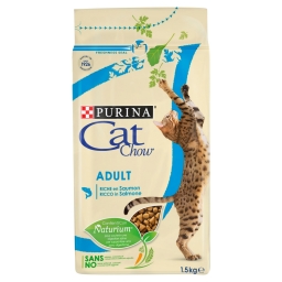 Cat Chow Adult lazacban gazdag száraz állateledel felnőtt macskáknak 1,5 kg