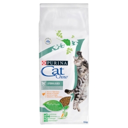 Cat Chow Sterilised csirkében gazdag száraz állateledel felnőtt macskáknak 15 kg