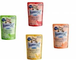 Happy Cat POUCH HÚS ADULT (24*85)