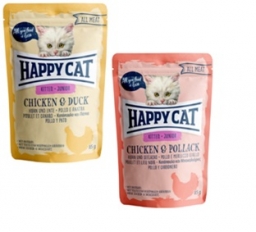 Happy Cat POUCH HÚS JUNIOR (24*85)