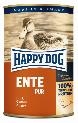 HAPPY DOG ENTE PUR kacsahúsos konzerv (KIFUTÓ TERMÉK)
