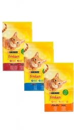 Friskies teljes értékű száraz eledel felnőtt macskák számára