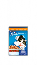 FELIX FANTASTIC aszpikban macskaeledel ínyenceknek (4x85g)