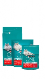 Purina One Sterilcat marhában és búzában gazdag felnőtt macskáknak