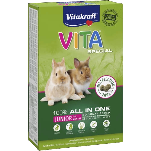 VITAKRAFT Vita Special Junior eleség fiatal nyulaknak (600g)
