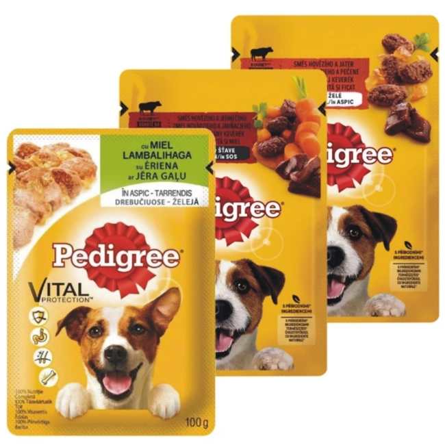 PEDIGREE Alutasakos kutyaeledel (100g)