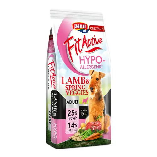 PANZI FitActive Hypoallergenic Lamb&Spring Veggies Adult kutyáknak
