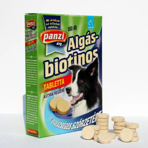 PANZI Algás-biotinos vitamin kutyáknak (100 db)