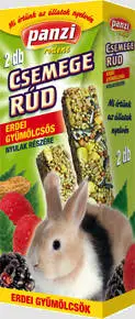 PANZI Csemege rúd erdei gyümölcsökkel nyulaknak (2 db)