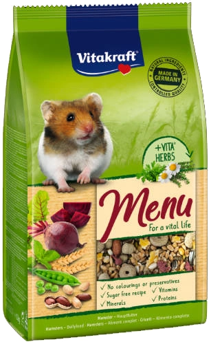 VITAKRAFT Menu teljes értékű eledel aranyhörcsögnek