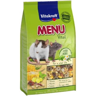 VITAKRAFT Menu Vital eledel patkányoknak (1kg)