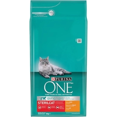 PURINA ONE Sterilcat Csirkében és búzában gazdag száraz macskaeledel (6kg)