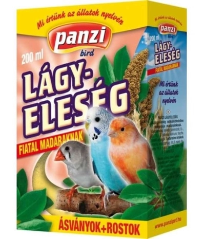 PANZI Lágyeleség pintyeknek és papagájoknak (200 ml)