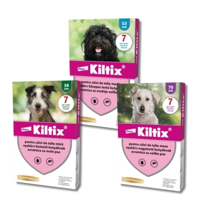 Kiltix kullancs- és bolhairtó nyakörv kutyáknak