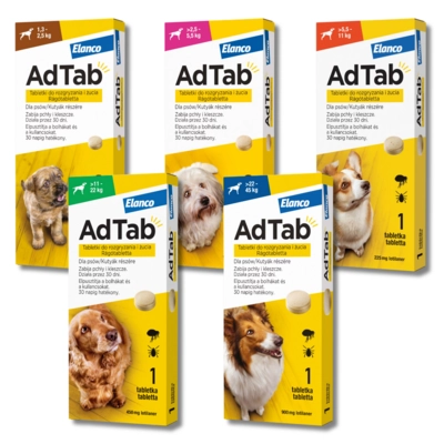 AdTab™ rágótabletta kutyáknak